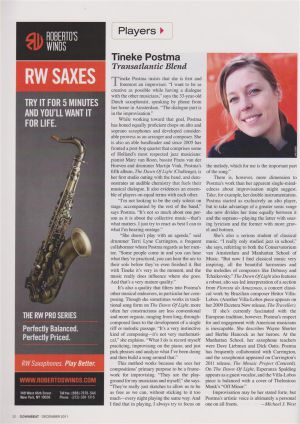 Downbeat december 2011